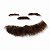 Barba Falsa castanha cabelo humano  + 3 Bigodes + cola 10ml - Imagem 9