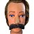 Kit Fantasia 3 Bigodes Falso pretos + cola 10ml + removedor - Imagem 4