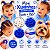 Kit 120 Xuxinhas pipoquinha cor azul para Pet ou Bebê  1cm - Imagem 6