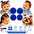Kit 120 Xuxinhas pipoquinha cor azul para Pet ou Bebê  1cm - Imagem 2