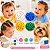 Kit 120 Xuxinhas Pet Copa Mundo Cores da Bandeira Brasil 1cm - Imagem 7
