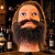 Barba e Bigode Profissional Realista Cabelo Natural Castanho - Imagem 6