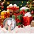 2 sacos Enfeite decorativo Natal Floco neve de algodão 8gr - Imagem 9