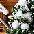 3 sacos Enfeite decorativo Natal Floco neve de algodão 8gr - Imagem 7