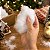 Kit 4 Enfeite decorativo neve de algodão 8gr p/ Natal Flocos - Imagem 3