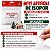 Kit 2 Enfeite decorativo Natal Floco de neve de isopor 11gr - Imagem 3