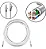 CABO DE REDE CAT6 2M - Imagem 1