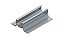 PERFIL MINI TRILHO ALUZINCO TRAPEZOIDAL - AVULSO - Imagem 1