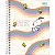 Caderno Espiral Capa Dura Universitário 1 Matéria Snoopy Tilibra 80 Folhas - Imagem 8