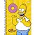 Caderno Espiral Capa Dura Universitário Simpsons Tilibra 1 Matéria 80 Folhas - Imagem 4