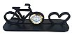 Relógio de Mesa Coração Bike Bicicleta EM MDF Laqueado - Imagem 2