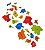 Quebra Cabeça Infantil Do Mapa Do Brasil Em Madeira - Imagem 2