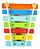 Xilofone Infantil Pedagógico 7 Notas Colorido C/ 2 Baquetas - Imagem 8