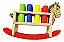 Cavalinho Pedagógico Balanço Montessoriano Com Pinos Color - Imagem 5
