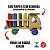 Caminhão Com Pinos De Madeira - Brinquedo Educativo Madeira - Imagem 4