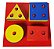 Brinquedo Educativo Pedagógico Montessori Formas Geométricas - Imagem 3