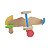 Avião De Madeira Colorido Aviãozinho De Brinquedo - Imagem 10