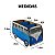 Porta Controle MDF Kombi Azul Em MDF TV - Imagem 7