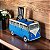 Porta Controle MDF Kombi Azul Em MDF TV - Imagem 8
