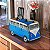 Porta Controle MDF Kombi Azul Em MDF TV - Imagem 9