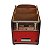 Porta Controle MDF Kombi Vermelho Em MDF TV - Imagem 4