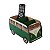 Porta Controle Mdf Kombi Verde Em Mdf TV - Imagem 1