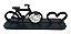 Decoração Bicicleta Biker Ciclista C/ Relógio Embutido Mdf - Imagem 4