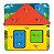 Brinquedo Encaixe Casa Montessori Formas E Cores Pedagógico - Imagem 7