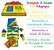 Brinquedo Encaixe Casa Montessori Formas E Cores Pedagógico - Imagem 4