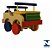 Brinquedo Em Mdf Educativo Pedagógico Jeep Jipe Colorido - Imagem 3