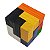 Cubo Para Montar 3d Encaixe Quebra Cabeça Madeira Tangram - Imagem 2