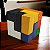 Cubo Para Montar 3d Encaixe Quebra Cabeça Madeira Tangram - Imagem 9