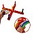 Brinquedo Educativo Jogo De Argolas Cruz Brincadeira Gincana - Imagem 5