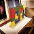 Blocos De Encaixes Tetris 25pç Vertical Raciocínio Educativo - Imagem 6