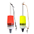 Kit 2 Bóia de pesca Torpedo 20g (Pino) - Bóias Barão N12 - Imagem 1