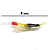 Kit 6 Isca Artificiais Camarão 9cm Fluorecente - Imagem 3