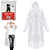 Kit 10 Capa de Chuva Adulto com Capuz descartável - Imagem 2