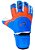 Luvas de Goleiro Arcitor Havik Rollfinger Finger Protection (Azul Laranja Preto) Extended AW Elite - Imagem 1