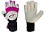 Luvas de Goleiro Arcitor Keras EVA Hybrid Roll/Flat (Branco Rosa) AW Elite - Imagem 2