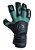 Luvas de Goleiro Arcitor Havik Hybrid Finger Protection (Preto Verde) Extended SCF Elite - Imagem 1