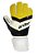 Luvas de Goleiro Arcitor Palaso Flat Semipro (Preto Branco Amarelo) D-SOFT 3mm - Imagem 1