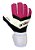 Luvas de Goleiro Arcitor Palaso Flat Semipro (Preto Branco Rosa) D-SOFT 3mm - Imagem 1