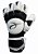 Luvas de Goleiro Arcitor Keras EVA Rollfinger (Branco Preto Cinza) XW Elite - Imagem 1