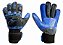 Luvas de Goleiro Arcitor Carancho Rollfinger (Preto Azul) SCF Elite - Imagem 2