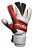 Luvas de Goleiro Arcitor Volka Flat Finger Protection (Vermelho Branco Preto) D-SOFT 3mm - Imagem 1