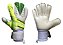 Luvas de Goleiro Arcitor Volka Flat Finger Protection (Verde-Limão Branco) D-SOFT 3mm - Imagem 2