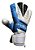 Luvas de Goleiro Arcitor Volka Flat Finger Protection (Azul Branco Preto) D-SOFT 3mm - Imagem 1