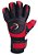 Luvas de Goleiro Arcitor Keras HTEX Negative (Preto Vermelho) D-SOFT 3.5mm - Imagem 1