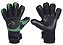 Luvas de Goleiro Arcitor Keras HTEX Negative (Preto Verde) D-SOFT 3.5mm - Imagem 2