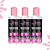 Serum Monoxidil Feminino Crescimento Antiqueda  Cabelo e Sobrancelha 3 Un. 360ml - Imagem 1